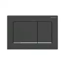 Geberit Omega 30 Клавиша смыва, черный мат/хром (115.080.14.1)
