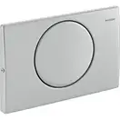 Geberit Delta 10 Клавіша змиву, сатинована сталь (115.108.00.1)