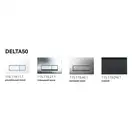 Geberit Delta 50 Клавіша змиву, матовий хром (115.119.46.1)