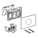 Geberit Sigma10 Клавіша змиву, сталь мат/полір (115.867.SN.5)
