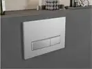 Кнопка смыва для инсталляции MEXEN FENIX 09 CHROME MATT (MEX-600902)