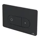 Клавіша змиву Noken Oval Smart-line подвійна, чорна (100104503)