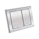 Qtap Nest Панель смыва для унитаза, хром (QT0111M06028CRM)