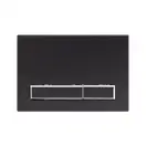 Qtap Nest Панель смыва для унитаза, матовый черный (QT0111M08V1091MB)