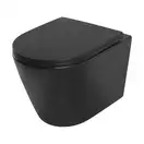 Комплект унітаз з інсталяцією для унітазу Mixxus Premium BEVEL-SET-2101 BLACK система змиву TORNADO (MP6669)