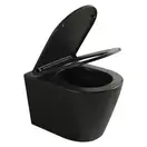Комплект унітаз з інсталяцією для унітазу Mixxus Premium BEVEL-SET-2101 BLACK система змиву TORNADO (MP6669)