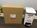 Відро для сміття з плавним закриттям прямокутне Koer TC-010108-08 8 л колір білий (KR5592)