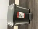 Відро для сміття з плавним закриттям прямокутне Koer TC-010315-02 15 л колір нержавійка (KR5603)