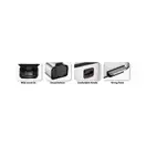 Відро для сміття з плавним закриттям прямокутне Mixxus Cubic-TC0112 SS Color 12л колір нержавійка ( (MI7089)