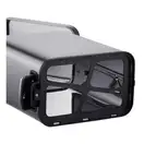 Відро для сміття з плавним закриттям прямокутне Mixxus Premium Quadro-TC0105 SS Color 5л колір нерж (MI7062)