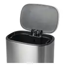 Відро для сміття з плавним закриттям овальне Mixxus Premium Diverse-TC0112 SS Color 12л колір наржа (MI7079)