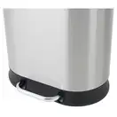 Відро для сміття з плавним закриттям овальне Mixxus Premium Strong-TC0105 SS Color 5л колір наржаві (MI7080)