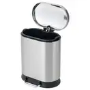 Відро для сміття з плавним закриттям овальне Mixxus Premium Strong-TC0120 SS Color 20л колір наржав (MI7081)