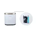 Відро для сміття сенсорне овальне Mixxus Premium Topper-TC0112 White 12л колір білий (MI7082)