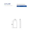 Шафка підвісна Moduo 40 біла Cersanit (FZZH1000771986)