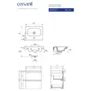 Сет B10 Moduo 50 білий Cersanit (SZFZ1003856661)