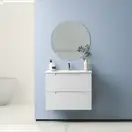 Комплект мебели 60 см Devit Acqua, белый матовый 088164W