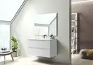 Комплект мебели 100 см Devit Acqua, белый матовый 088174W
