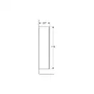 Пенал 36 х 29,9 х h118 см Geberit Smyle Square (500.361.JK.1)