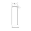 Пенал 36 х 29,9 х h118 см Geberit Smyle Square (500.361.JR.1)