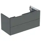 Тумба подвесная Geberit One 105 х 47 х h50,4 см, цвет - лава матовая 505.264.00.3