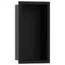 Настенная ниша со встроенной рамой Hansgrohe XtraStoris Original 30 x 15 x 10 см, чёрный матовый (56057670) фото 1 Aquada.com.ua