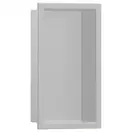 Настенная ниша со встроенной рамой Hansgrohe XtraStoris Original 30 x 15 x 10 см, нержавеющая сталь (56057800) фото 1 Aquada.com.ua