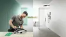 Ниша в стене с открытой рамой Hansgrohe XtraStoris Minimalistic 30 х 15 х 10 см, чёрный матовый (56070670) фото 5 Aquada.com.ua