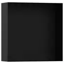 Ниша в стене с открытой рамой Hansgrohe XtraStoris Minimalistic 30 х 30 х 10 см, чёрный матовый (56073670) фото 1 Aquada.com.ua