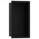 Настенная ниша с дизайнерской рамкой Hansgrohe XtraStoris Individual 30 х 15 х 10 см, чёрный матовый (56095670) фото 1 Aquada.com.ua