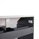 Комплект Qtap Albatross 810х825х460 Graphite тумба напольная + раковина врезная  QT1471TNВ8023080CG