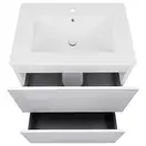 Комплект Qtap Tern 600х725х437 White тумба напольная + раковина врезная, с полотенцедержателем QT1771TNЛ6013060CW (QT1771TNL6013060CW)