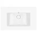 Комплект Qtap Tern 700х725х437 White тумба напольная + раковина врезная, с полотенцедержателем QT1771TNЛ7013070CW (QT1771TNL7013070CW)