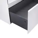 Комплект Qtap Tern 700х725х437 White тумба напольная + раковина врезная, с полотенцедержателем QT1771TNЛ7013070CW (QT1771TNL7013070CW)