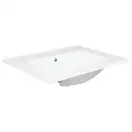 Комплект Qtap Tern 600х580х437 White тумба напольная + раковина врезная, с полотенцедержателем QT1772TPЛ6013060CW (QT1772TPL6013060CW)