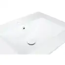 Комплект Qtap Tern 600х580х437 White тумба напольная + раковина врезная, с полотенцедержателем QT1772TPЛ6013060CW (QT1772TPL6013060CW)