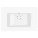 Комплект Qtap Tern 700х580х437 White тумба напольная + раковина врезная, с полотенцедержателем QT1772TPЛ7013070CW (QT1772TPL7013070CW)