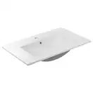 Комплект Qtap Tern 700х580х437 White тумба напольная + раковина врезная, с полотенцедержателем QT1772TPЛ7013070CW (QT1772TPL7013070CW)