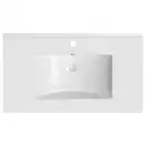 Комплект Qtap Tern 800х580х437 White тумба напольная + раковина врезная, с полотенцедержателем QT1772TPЛ8013080CW (QT1772TPL8013080CW)