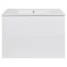 Комплект Qtap Tern 800х580х437 White тумба напольная + раковина врезная, с полотенцедержателем QT1772TPЛ8013080CW (QT1772TPL8013080CW)