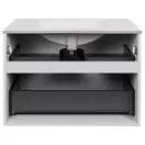 Комплект Qtap Tern 800х580х437 White тумба напольная + раковина врезная, с полотенцедержателем QT1772TPЛ8013080CW (QT1772TPL8013080CW)