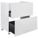 Тумба напольная Qtap Tern 700х725х437 White с полотенцедержателем QT1773TNL701W