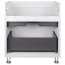 Тумба напольная Qtap Tern 700х725х437 White с полотенцедержателем QT1773TNL701W