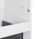 Тумба напольная Qtap Tern 700х725х437 White с полотенцедержателем QT1773TNL701W