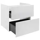 Тумба подвесная Qtap Tern 600х580х437 White с полотенцедержателем QT1774TPL601W