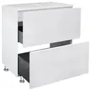 Тумба напольная Qtap Tern 600х616х469 White со столешницей и полотенцедержателем QT1773TNЛ601W (QT1780TNL601W)