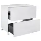 Тумба напольная Qtap Tern 700х616х469 White со столешницей и полотенцедержателем QT1773TNЛ701W (QT1780TNL701W)