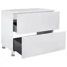 Тумба напольная Qtap Tern 800х616х469 White со столешницей и полотенцедержателем QT1773TNЛ801W (QT1780TNL801W)