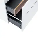 Комплект Qtap Virgo 800х580х437 White/Whitish oak тумба подвесная + раковина врезная  QT1872TPА8013080CW (QT1872TPА8013080CWWO)