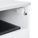 Комплект Qtap Virgo 800х580х437 White/Whitish oak тумба подвесная + раковина врезная  QT1872TPА8013080CW (QT1872TPА8013080CWWO)